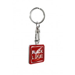 BRELOK do kluczy BLACK LINE 3d czerwony