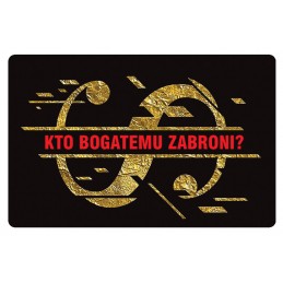 Naklejka na samochód KTO BOGATEMU ZABRONI UV AUTO TATTOO